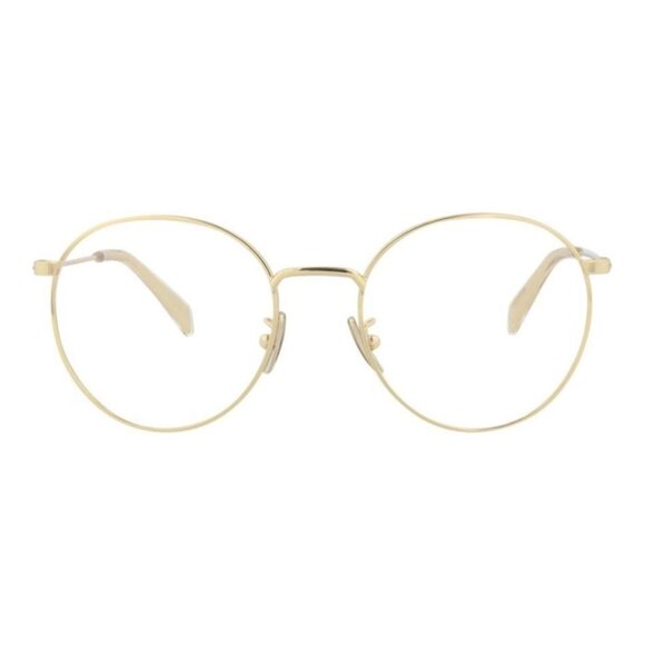 New Authentic Celine Mens Round/Oval Gold Gold Transparent Fashion Designer Sung - Picture 1 of 4
